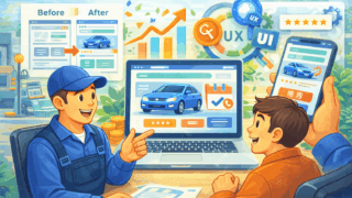 顧客が予約したくなる整備工場サイトのUX/UI最強リニューアル術